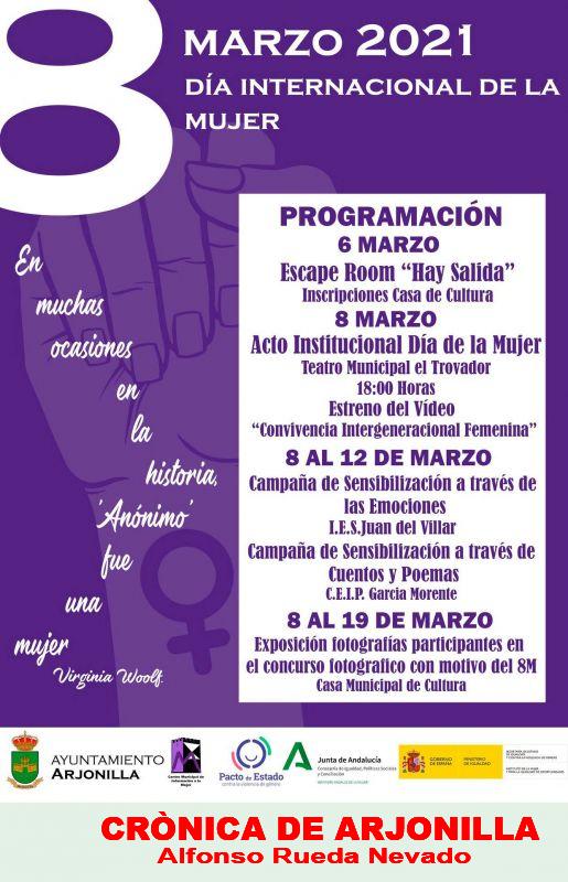 PROGRAMA DE ACTOS CON MOTIVO DEL "DÍA INTERNACIONAL DE LA MUJER ...